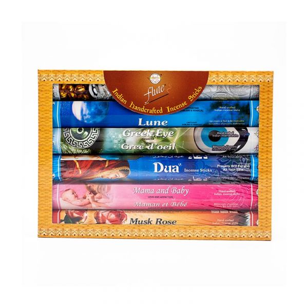 Assorted Export Incense Pack - 6 Pcs Combo Assorted Export Incense Pack - 6 Pcs Combo