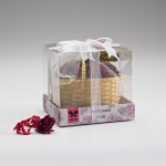 IRIS Potpourri with Cane Basket