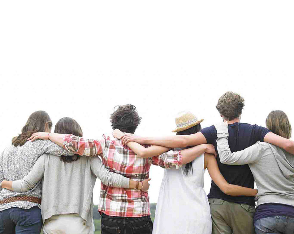 Friends Are The Family We Choose.