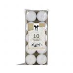IRIS 10 Tea Lights Unscented IRIS 10 Tea Lights Unscented