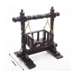 Handcrafted Wooden Jhula for Lord Handcrafted Wooden Jhula for Lord