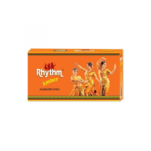 Rhythm Amber Agarbatti Cone