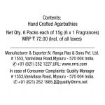 Assorted Classic - 6 Packs Agarbatti Combo Assorted Classic - 6 Packs Agarbatti Combo