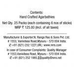 Flute Assorted Incense - 25 Packs Combo