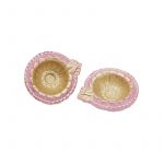 Hand Painted Earthen Terracotta Clay Diyas Hand Painted Earthen Terracotta Clay Diyas